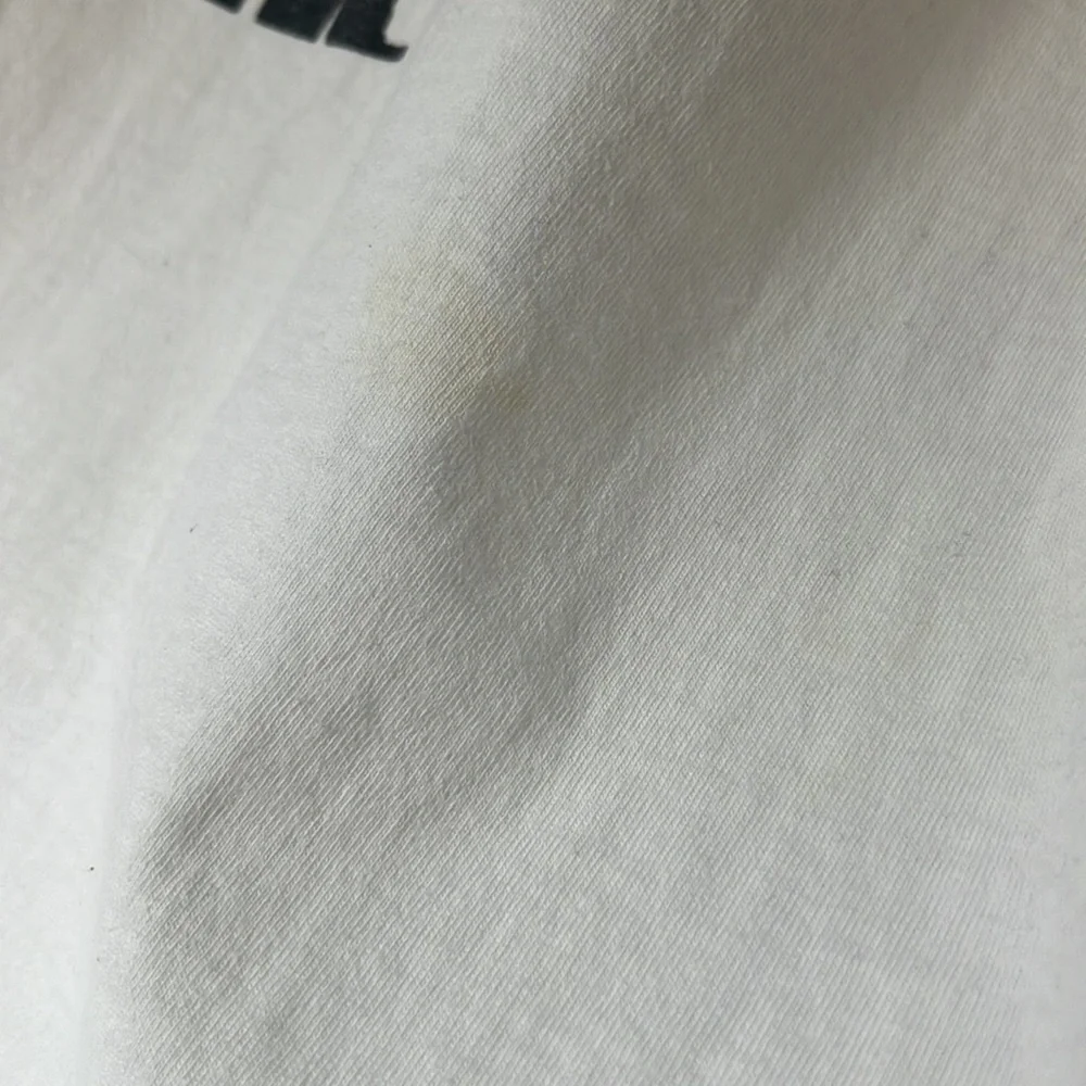 💥RARE Vintage 90’s The CURE White Ringer - Picture 11 of 16